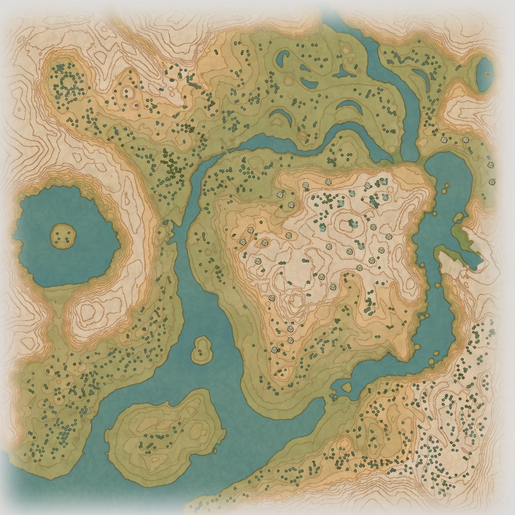 Mapa de Pradera Obsidiana