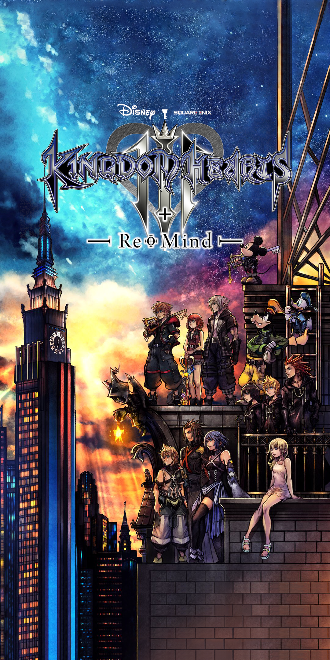 Portada de Kingdom Hearts 3